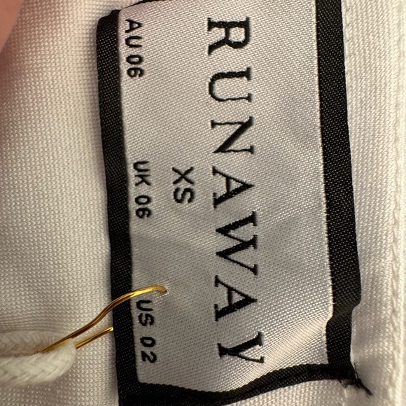 Runaway the Label Zora Twist Dress 
White - Picture 5 of 5